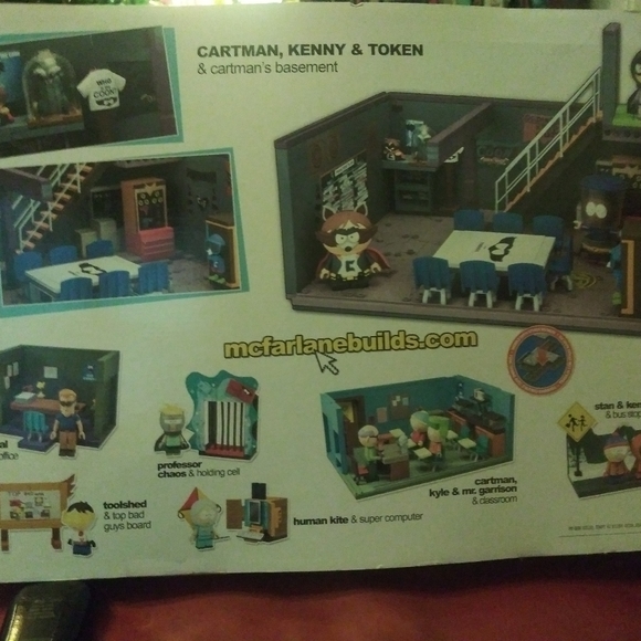SOUTH PARK CARTMANS BASEMENT CONSTRUCTION SET - Picture 2 of 7